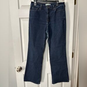 Levi's 512 Women's Size 14 Perfectly Slimming Boot Cut Blue Denim Jeans